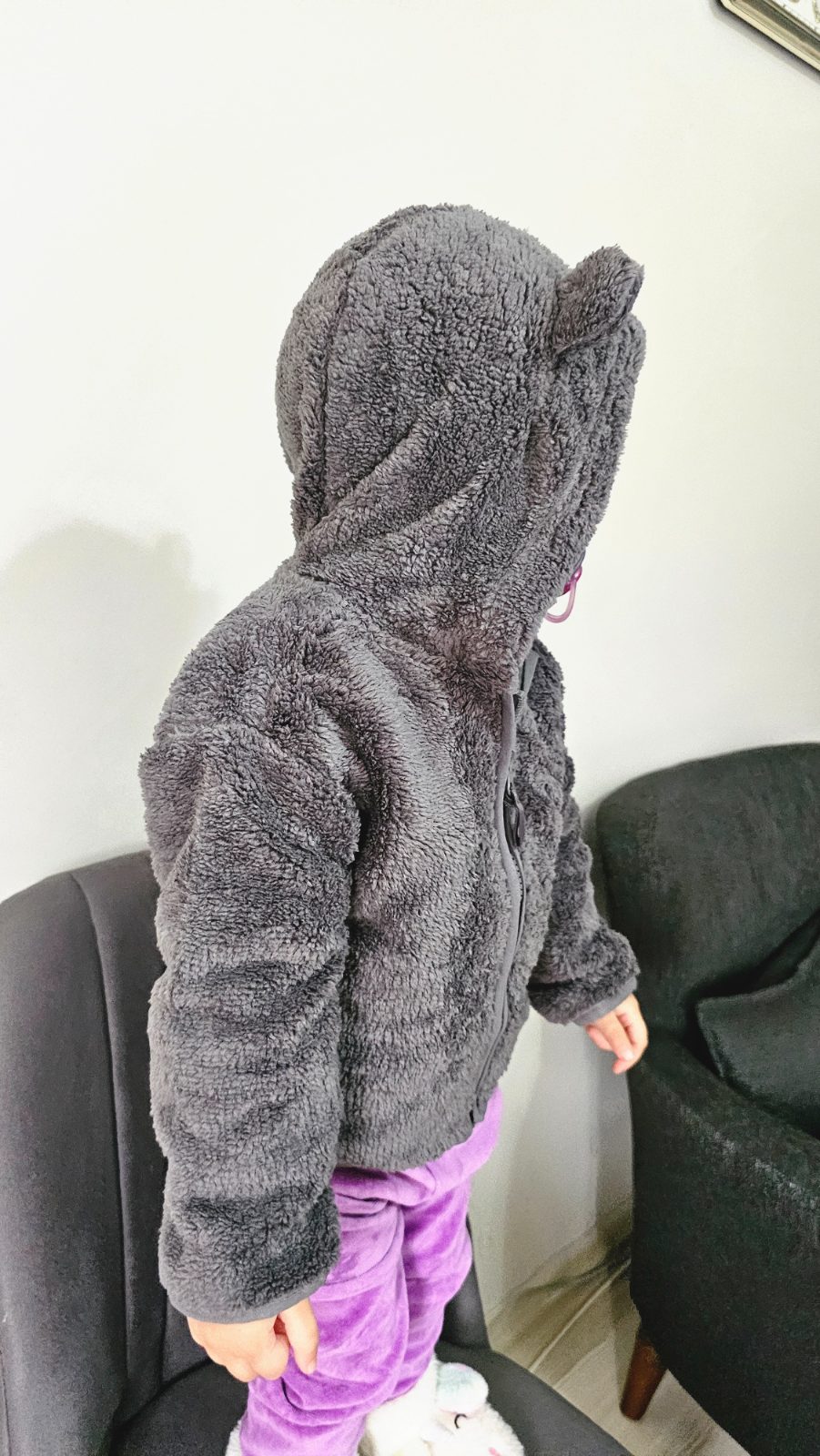 PELUŞ POLAR FERMUARLI SWEATSHIRT