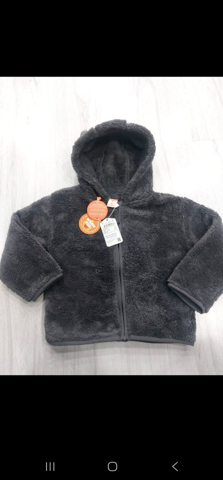 PELUŞ POLAR FERMUARLI SWEATSHIRT