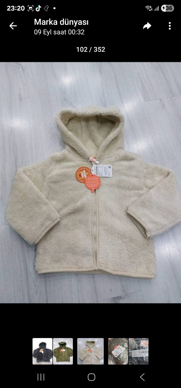PELUŞ POLAR FERMUARLI SWEAT SHIRT