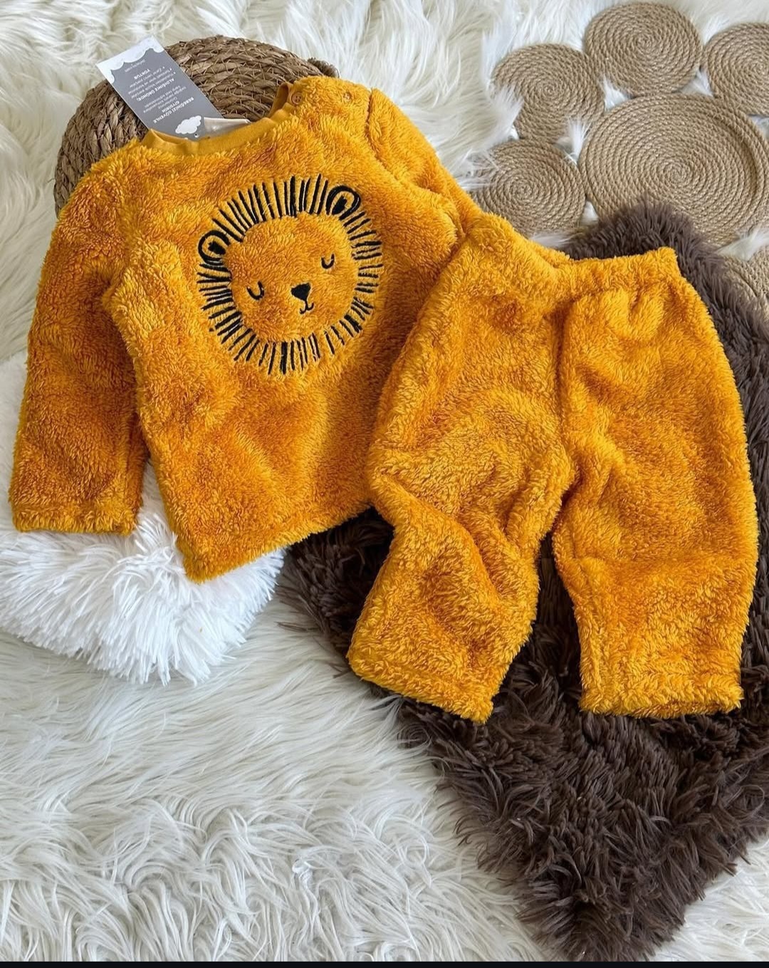Peluş Erkek Pijama Takım